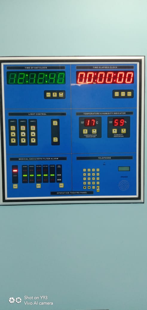 Operation Theatre Control Panel